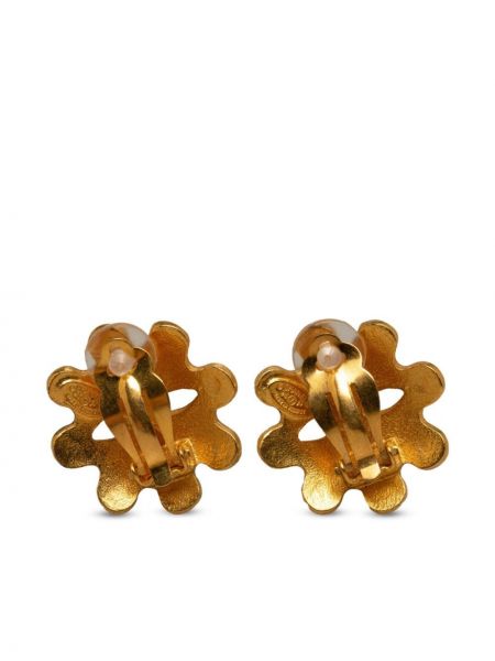 Boucles d'oreilles Chanel Pre-owned doré