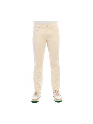 Jeansy skinny 7 For All Mankind beżowe