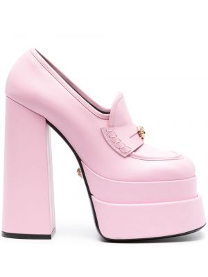 Plateau pumps Versace Pre-owned pink