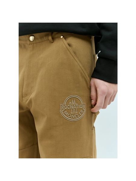 Pantalones rectos Moncler Genius marrón