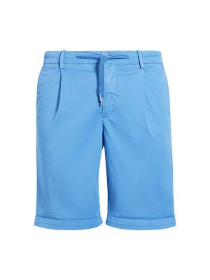 Pantaloni chino plissettati Boggi Milano blu