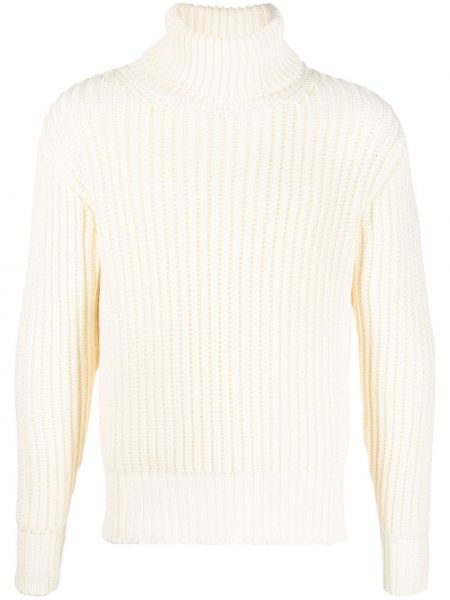 Chunky пуловер Bally бяло