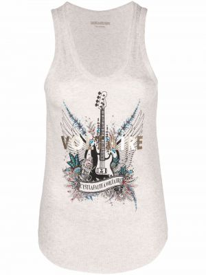 Tank top med print Zadig&voltaire