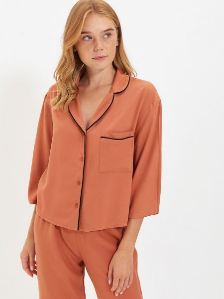 Пижама Trendyol оранжевая