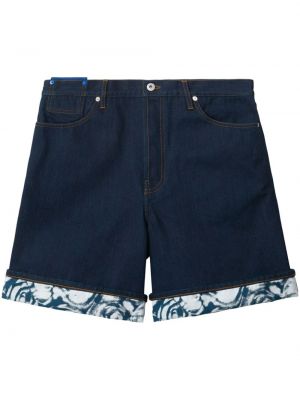 Shorts en jean Burberry bleu