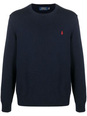 Maglione ricamata Polo Ralph Lauren blu