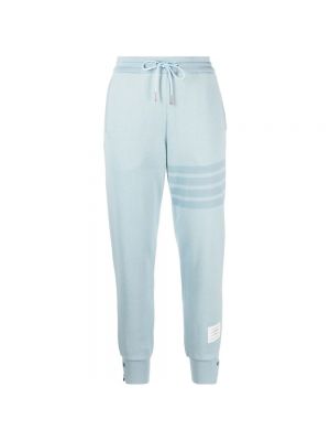 Spodnie sportowe Thom Browne niebieskie