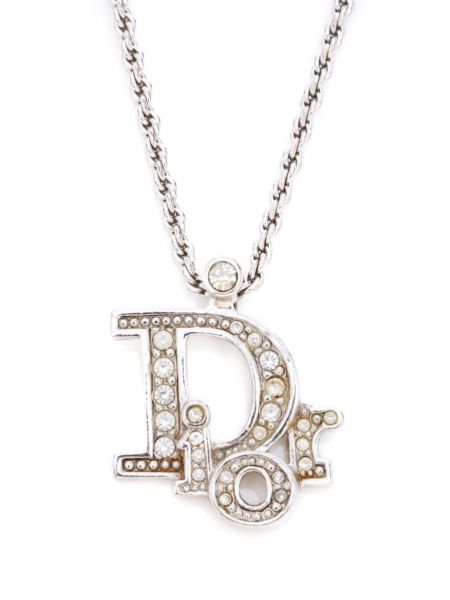 Zawieszka Christian Dior Pre-owned srebrna