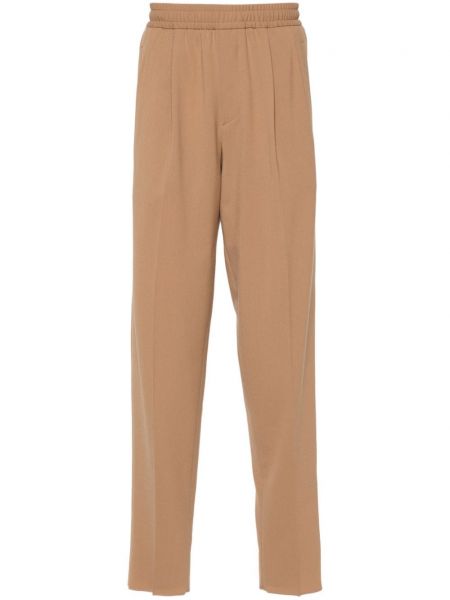 Pantalon plissé Zegna marron