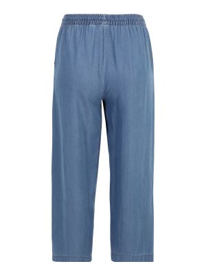 Широки панталони тип „марлен“ Vila Petite синьо
