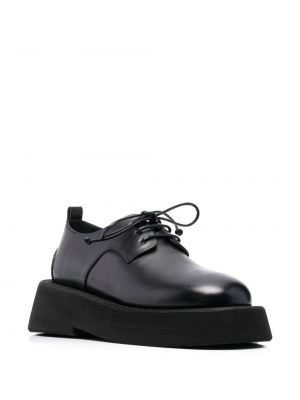 Iš natūralios odos oksfordo batai chunky Marsell juoda