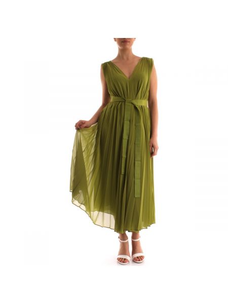 Sukienka długa Maxmara Studio zielona