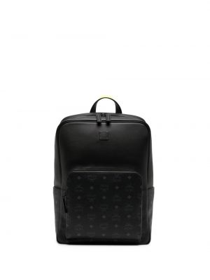 Kožený batoh Mcm čierna