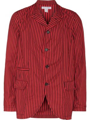 Dryžuotas švarkas Comme Des Garçons Shirt raudona
