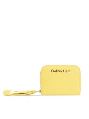 Denarnica Calvin Klein rumena