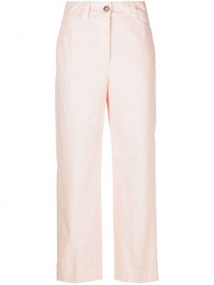 Pantaloni din bumbac Peserico roz