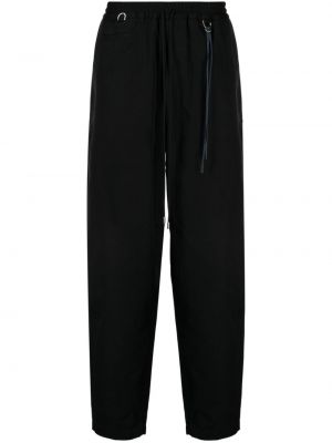 Pantalon avec applique Mastermind Japan noir