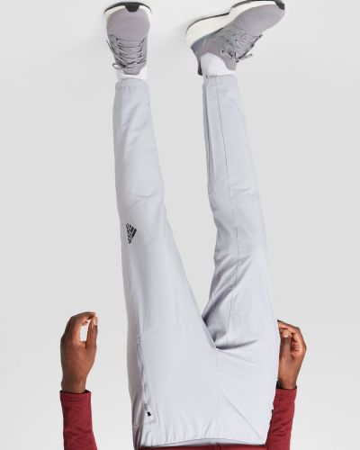 Teplákové nohavice Adidas Performance sivá