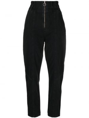 Skinny džíny s vysokým pasem Ba&sh černé