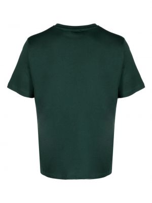 Bavlněné tričko s výšivkou Autry zelené