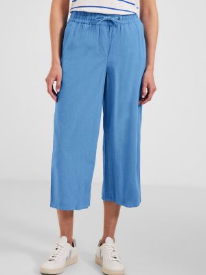 Pantaloni culotte Cecil blu