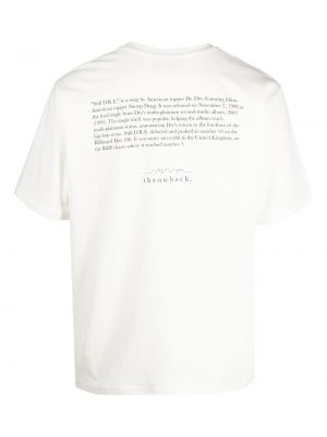 T-shirt Throwback weiß