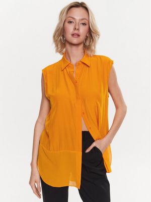 Блуза Sisley оранжево