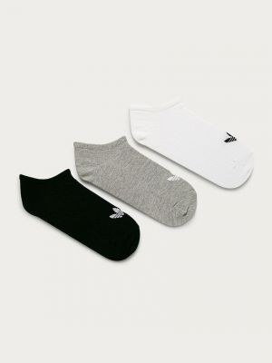 Чорапи за жартиери Adidas Originals бяло