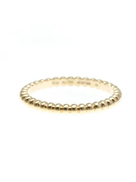 Złoty pierścionek z różowego złota Van Cleef & Arpels Pre-owned