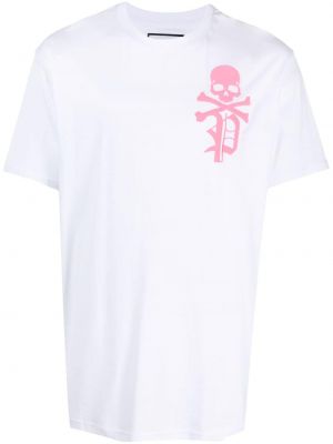 Rund hals t-shirt Philipp Plein hvid