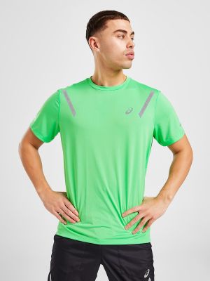 Nyomott mintás póló Asics - Zöld
