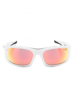 Слънчеви очила Prada Linea Rossa бяло