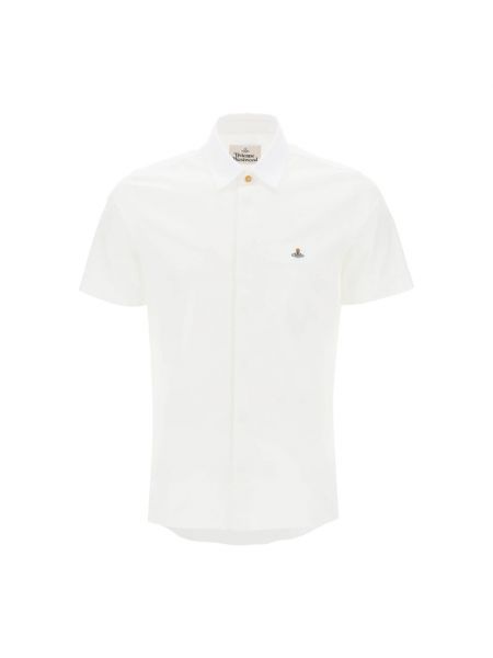 Biała koszula slim fit Vivienne Westwood