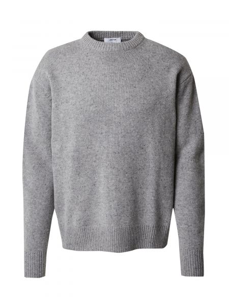 Меланжов пуловер Dan Fox Apparel сиво