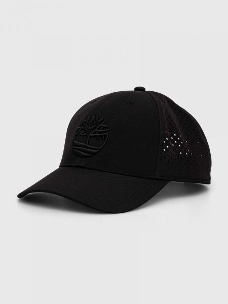 Czarna czapka z daszkiem Timberland