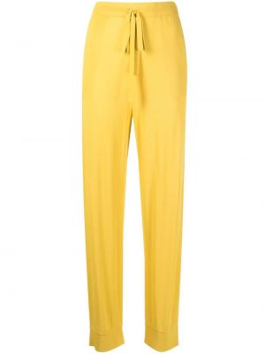 Pantalon de joggings en tricot P.a.r.o.s.h. jaune
