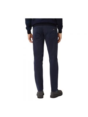 Pantalones chinos de algodón Harmont & Blaine azul