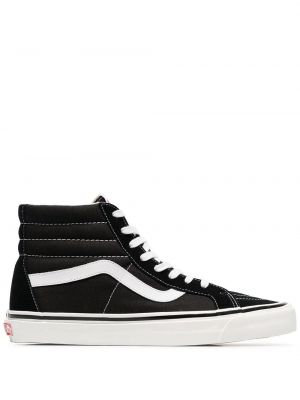 Lær semsket skinn canvas sneakers Vans