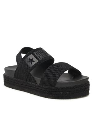 Sandales à motif étoile Big Star Shoes noir