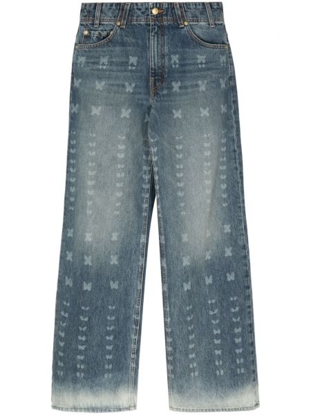 Jeans large Ulla Johnson bleu