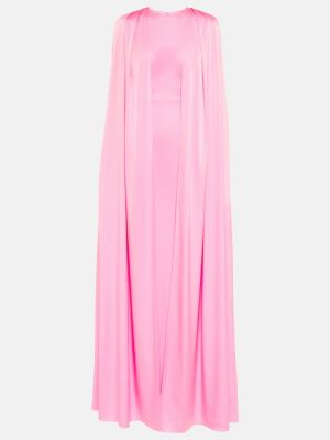 Satiinist kleit Alex Perry roosa