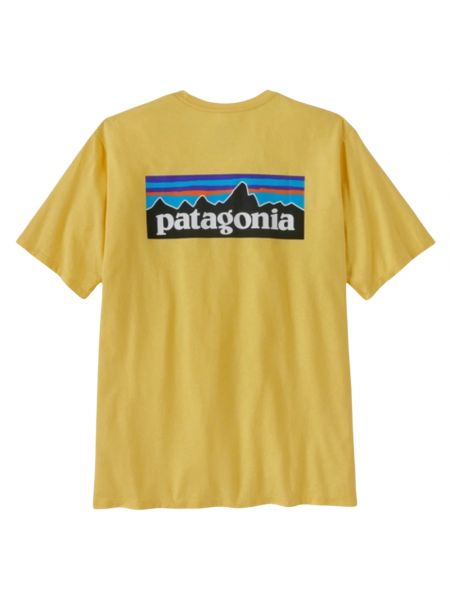 T-shirt Patagonia gelb