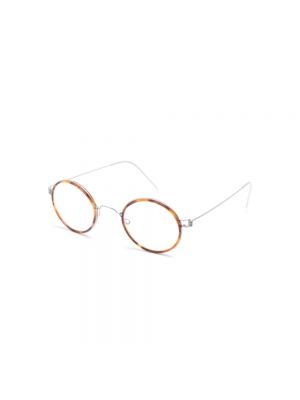 Okulary korekcyjne Lindberg brązowe