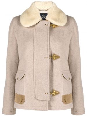 Woll jacke Fay beige