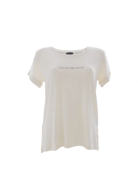 T-shirt mit spikes Emporio Armani beige