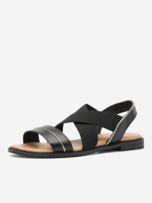 Kožené sandály Sarah Karen černé