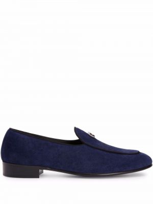 Ruskind loafers Giuseppe Zanotti blå