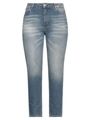 Jeans di cotone Twinset blu