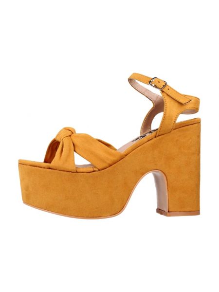 Elegante sandale mit absatz mit hohem absatz Refresh gelb