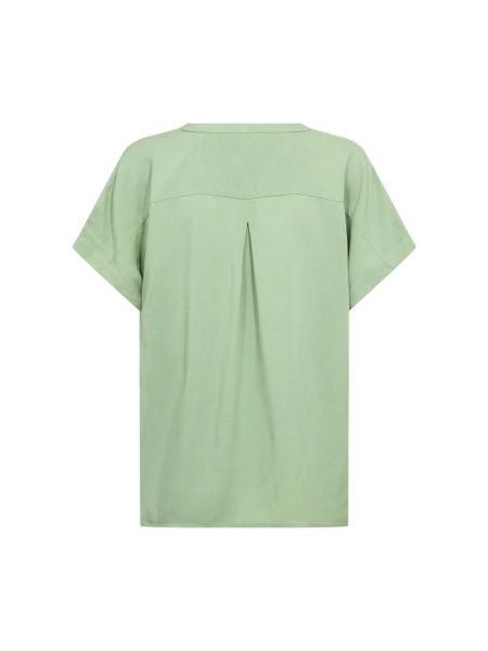 Bluse mit v-ausschnitt Soyaconcept grün